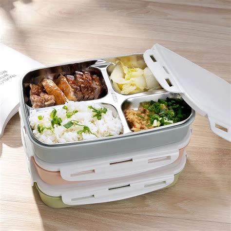 bento japanese metal.lunch box|microwavable stainless steel lunch box.